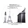 Triangle - Set of 3 Cd's: Applications Pratiques De La Langue Francaise (French Edition)