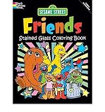 Produkt-Bild: (SESAME STREET FRIENDS STAINED GLASS COLORING BOOK) BY Dover Publications Inc(Author)Paperback Sep-2009