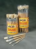School Smart White Bristle Brush - Assorted Sizes - Set of 72