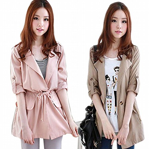 【Pine Peach55】 【大きいサイズ有】全2色★ウエスト引締ゆるジャケット レディース 春 冬 テーラードジャケット ライダースジャケット フォーマル ノーカラージャケット jaket Blazer