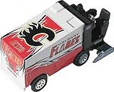CALGARY FLAMES Diecast Zamboni Toy Ice Resurfacing Machine - 1:50 Scale Team Collectible BY Top Dog