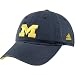 adidas Michigan Wolverines Navy Blue Ladies Team Logo Adjustable Slouch Hat
