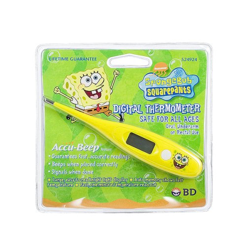 Apparel: SpongeBob SquarePants Digital Thermometer
