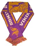 Team Beans Minnesota Vikings Striped Scarf
