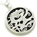 Amulet Dragon Black Jade 925 Sterling Silver Pendant