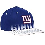 Reebok New York Giants Sideline Player Pro Shape Flat Brim Flex Hat Large/X Large