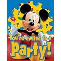 Mickey Mouse Invitations 8ct