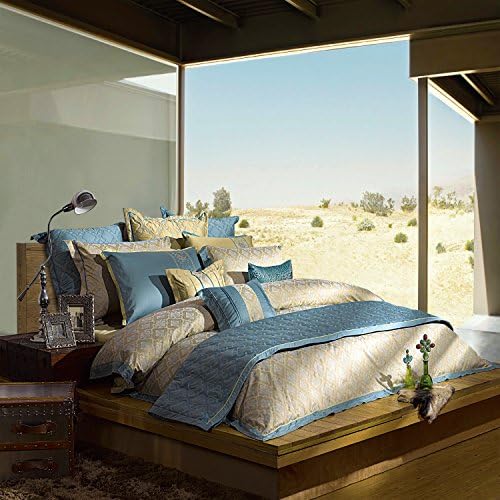 FUANNA 4-Piece Bedding Set / Alborg (Duvet Cover, Bed Sheet, Pillowcases) (King)