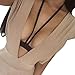 Binmer(TM) Sexy Women Bandage Harness Bra Elastic Bra Strappy Hollow Out Bra Bustier (M)