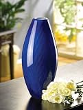 Tonal Blue Glass Vase