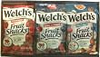 Welchs Fruit Snacks 36 Count 2.25oz (Mixed Fruit, Berries 'N Cherries, Strawberry)