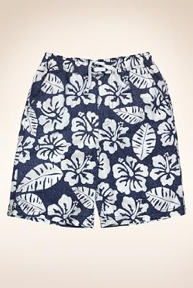 Hibiscus Print Swim Shorts