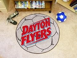 Dayton Flyers 29" Round Soccer Ball Floor Mat (Rug)