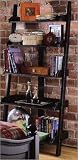 American Drew Camden Black Ladder Wall Storage Bookcase