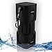 Waterproof Bluetooth Speakers Wireless Portable Dustproof Shockproof Bass Subwoofer for 10 Hours Playing Time Compatible with iPhone,iPad,Samsung,Andriod Smartphone,Tablet,Nexus,MP3 and More Devices(Black)