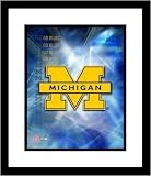 Michigan Wolverines NCAA Framed 8x10 Photograph University of Michigan Team Logo