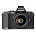 Olympus OM-D E-M5 16MP Live MOS Interchangeable Lens Camera with 3.0-Inch Tilting OLED Touchscreen and 14-42mm Lens (Black)
