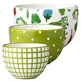 Boston Warehouse Prep Bowls 3-pc. Set - Green Thumb by Boston Warehouse
