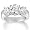 14k White Gold Diamond 3-Stone Ring (4 cttw, H-I, SI2-I1 Clarity), Size 5