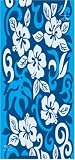 ZUB Wear(ザブウェア) Hawaiian Blue 38979