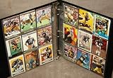 Over 90 Pittsburgh Steelers Football Collector Cards (sheets only) -- Deon Figures, Hines Ward, Troy Edwards, Mark Bruener, Tim Worley, Derek Hill, Terry Bradshaw, Louis Lipps, Kordell Stewart, Lynn Swann, Plaxico Burress, Ernie Mills & Many More (NFL Cards)