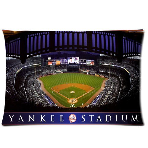 Custom Cool New York Yankees Stadium Rectangle Pillowcase Standard Size 20 by 30 Inch BPCAESE-158