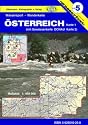 Wassersport-Wanderkarte 05. Österreich 1 : 450 000: Mit Wanderatlas Donau 1 : 75 000, von Passau-Bratislava, einschl. Donau-Radwanderweg, mit Streifenkarten der Donau. Für Kanu- und Rudersportler