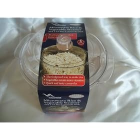 Microwave Rice and Vegetable Steamer and 2.25 Casserole Dish