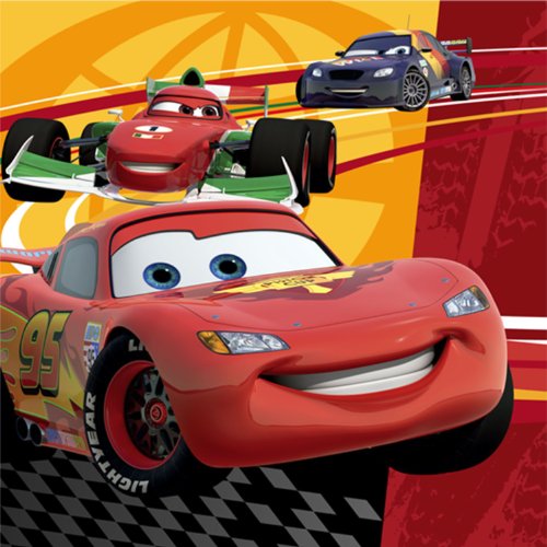 Hallmark Disney Cars 2 Beverage Napkins 16/pkg