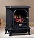 Classic Flame� Victoria Black Electric Stove