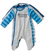 Boys Mummy & Daddy Sleepsuits - 3pk