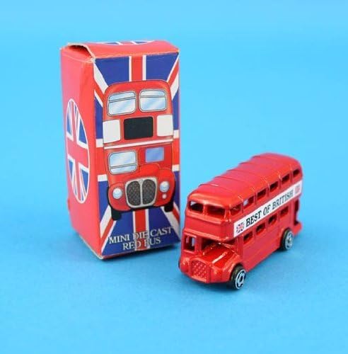 London Souvenir Mini Die Cast Metal Figurine- London Red Double Decker Bus