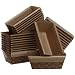 Kitchen Supply 4 x 2 x 2 Inch Paper Loaf Pan, Set of 25