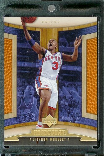 2006-07 Upper Deck Hardcourt #69 Stephon Marbury New York Knicks Basketball Card - Mint Condition - In Protective Display Case