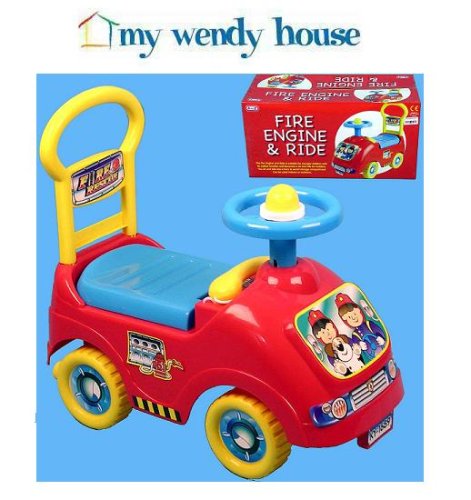 Childrens Toyshop  Toys : Fire Engine Ride on Toy