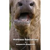 Worthless Ruminations ~ Benjamin M. Strozykowski