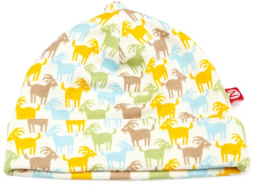 Zutano Billy Goat Organic Hat, Oats, 12 Months 