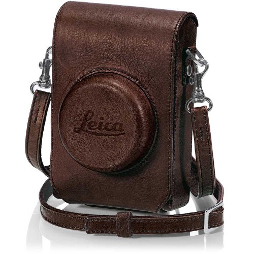 Leica 18752 D-Lux 5 Leather Case with Wrist Strap, Brown