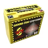Ground Zero GZBP 12.1000 Batterie 12 V 25 Ah, 1000 Ampere Competition Power