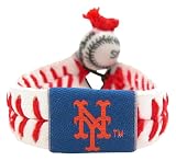 MLB New York Mets Classic Baseball Bracelet