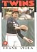 1986 Topps # 742 Frank Viola Minnesota Twins Baseball Card