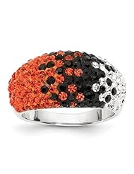 Sterling Silver Swarovski Elements Knoxville Spirit Ring