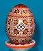 Real Ukrainian Pysanky Easter Egg Chicken Pysanka #i09