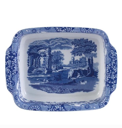 Spode Blue Italian Lasagna Dish (Small) 12 x 9 1/2 in