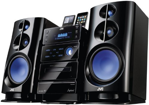 JVC Home NXD2 60W Mini System with Dual iPod Docks