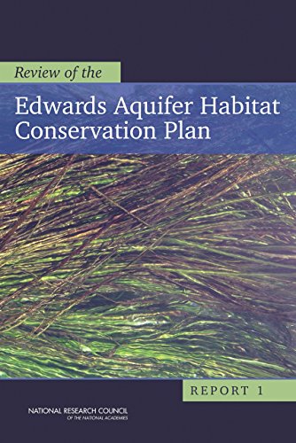 Review of the Edwards Aquifer Habitat Conservation Plan: Report 1