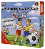 Trend Enterprises LRN501 Reading For Detail Champship Soccer - Blue