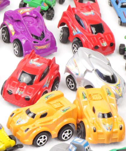 Assorted Galaxy Pull back Race Cars - 1 Dozen