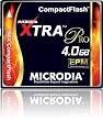 MICRODIA 4GB 160x XTRA Pro Compact Flash CF Card (Retail Package)