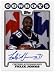 2008 Topps Rookie Premiere Autographs #FJ Felix Jones RC - Rookie Insert Card - Autographed Football Card / Dallas Cowboys / Hand Signed on CARD! - Rare Rookie Card in Screw Down Display Case!!!